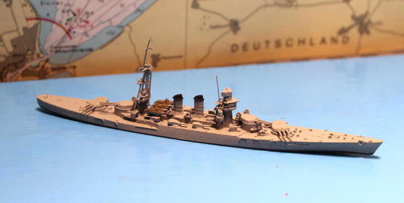 Battleship "Conte di Cavour" (1 p.) I 1938 Neptun N 1503